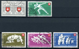 Schweiz 545-549 Gestempelt Pro Patria #IA015 - Other & Unclassified