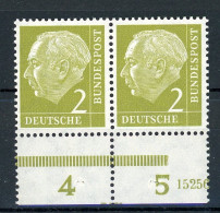Bund 177 X W V DZ WK Und Teile Der HAN Postfrisch #IT771 - Used Stamps