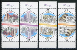 HongKong-China Kehrdruckpaare 1131-1134 Postfrisch #HU179 - Andere & Zonder Classificatie