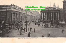 R358305 London. Bank Of England And Royal Exchange - Autres & Non Classés