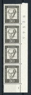 Berlin 206 Postfrisch FN/ Formnummer 1, Bogenzählnummer #IU577 - Unused Stamps