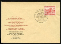 Berlin 116 Unbeschriftet Ersttagesbrief/FDC #HU664 - Altri & Non Classificati