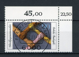 Bund 1103 KBWZ Gestempelt Frankfurt #IU623 - Used Stamps