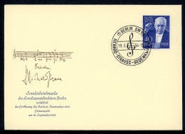 Berlin 124 Sonderstempel Ersttagesbrief/FDC #HU680 - Otros & Sin Clasificación