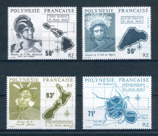 Franz. Polynesien 553-556 Postfrisch #JK387 - Autres & Non Classés