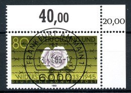 Bund 1163 KBWZ Gestempelt Frankfurt #IV012 - Used Stamps