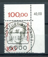 Bund 1390 KBWZ Gestempelt Frankfurt #IV100 - Gebraucht
