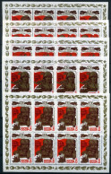 Sowjetunion Kleinbögen 5490-5494 Postfrisch Krieg Und Frieden #HX159 - Sonstige & Ohne Zuordnung