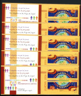 Ukraine 5x Markenheftchen MH 7 Postfrisch CEPT 2006 #JJ867 - Ucraina