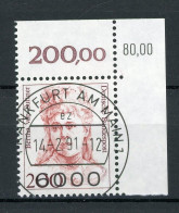 Bund 1498 KBWZ Gestempelt Frankfurt #IX726 - Used Stamps