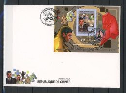 Guinea Block 2041 Schach Ersttagesbrief/FDC #JW764 - Guinee (1958-...)