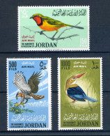 Jordanien 490-492 Postfrisch Vögel #JK421 - Jordanië