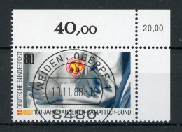 Bund 1394 KBWZ Gestempelt Weiden #IY180 - Used Stamps