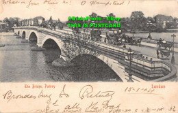 R358335 London. Putney. The Bridge. Stengel. 1904 - Autres & Non Classés