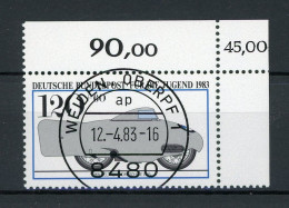 Bund 1171 KBWZ Gestempelt Weiden #IX769 - Used Stamps
