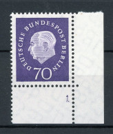 Berlin 186 Postfrisch FN/ Formnummer 1 #IX777 - Autres & Non Classés