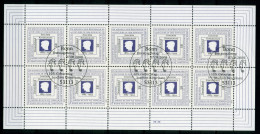 Bund Zehnerbogen 2685 Bonn Ersttagssonderstempel #HX095 - Sonstige & Ohne Zuordnung