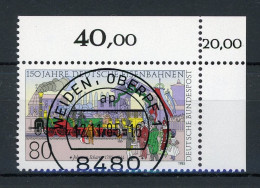 Bund 1264 KBWZ Gestempelt Weiden #IY161 - Used Stamps