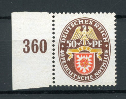 Deutsches Reich 434 I Postfrisch Geprüft Schlegel #GJ263 - Nuevos