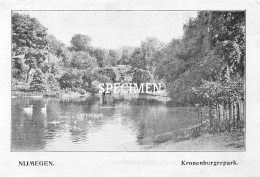 Prent - Kronenburgerpark - Nijmegen   - 8.5x12.5 Cm - Nijmegen