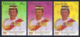 Malaysia 878-880,MNH. Installation Of 12th Yang Di-Pertuan Agong,2002. - Malaysia (1964-...)