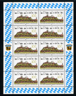 Bund Zehnerbogen 1856 Bonn Ersttagssonderstempel #IN802 - Sonstige & Ohne Zuordnung