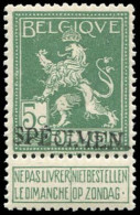 Belgien, 1912, 89-91 SP., Ungebraucht - Altri & Non Classificati