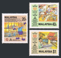 Malaysia 343-345,MNH.Michel 344-346. Industrial Productivity,1986.Automobile, - Malasia (1964-...)