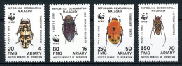 Madagaskar 1157-1160 Postfrisch Käfer #IA195 - Madagaskar (1960-...)