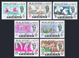 Malaysia Perak 139-145,MNH.Michel 115-121. Orchids 1965.Sultan Idris. - Malasia (1964-...)