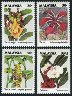 Malaysia 480-483,MNH.Michel 488-491. Wild Flowers 1993. - Malasia (1964-...)