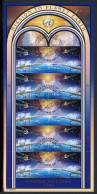 UNO New York Kleinbogen 633-34 Weltraum Ersttagssonderstempel #IY123 - Sonstige & Ohne Zuordnung