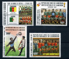 Kamerun 979-82 Postfrisch Fußball #IS829 - Cameroon (1960-...)