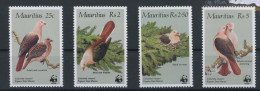 Mauritius 609-612 Postfrisch Vögel #JK487 - Ascensione