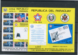 Paraguay Block 279-80 Postfrisch Post #JL235 - Paraguay