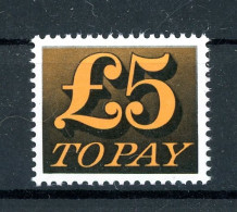 Großbritannien Portomarke 86 Postfrisch #JM306 - Altri & Non Classificati