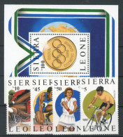 Sierra Leone 997-600, Block 61 Postfrisch Olympia #JK924 - Sierra Leone (1961-...)