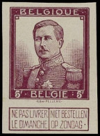 Belgien, 1912, 95-99 P, Ungebraucht, Ohne Gummi - Sonstige & Ohne Zuordnung