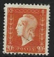 TIMBRE N° 700  -    MARIANNE DE DULAC  -  OBLITERE  -  1945 - Used Stamps