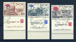 Israel 69-71 TAB Gestempelt #JK406 - Altri & Non Classificati