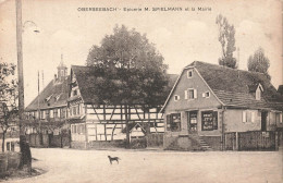 Oberseebach * Rue , épicerie M. SPIELMANN Et La Mairie - Autres & Non Classés