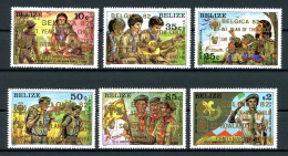 Belize 661-66 Postfrisch Jahr Des Kindes, Pfadfinder #JM395 - Belice (1973-...)