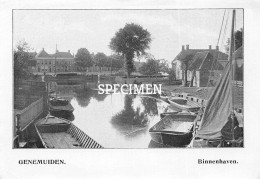 Prent - Binenhaven - Genemuiden  - 8.5x12.5 Cm - Altri & Non Classificati