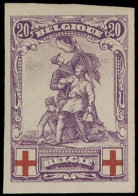 Belgien, 1914, 104-106 P, Ungebraucht - Altri & Non Classificati