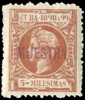 Cuba, 1898, 112-116 Spec., Postfrisch - Kuba