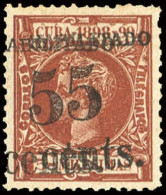 Cuba Puerto-Principe, 1898, 13 DD, Ohne Gummi - Autres - Amérique