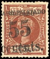 Cuba Puerto-Principe, 1898, 13 DD, Ohne Gummi - America (Other)