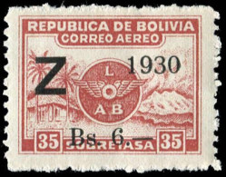 Bolivien, 1930, 185-87, Postfrisch - Bolivia
