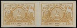 Belgien, 1886, 9 A/b, 10-12, 14 U, Ungebraucht - Other & Unclassified
