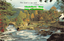 R358383 The Lord Is My Rock. I Samuel 22. 2. Postcard - World